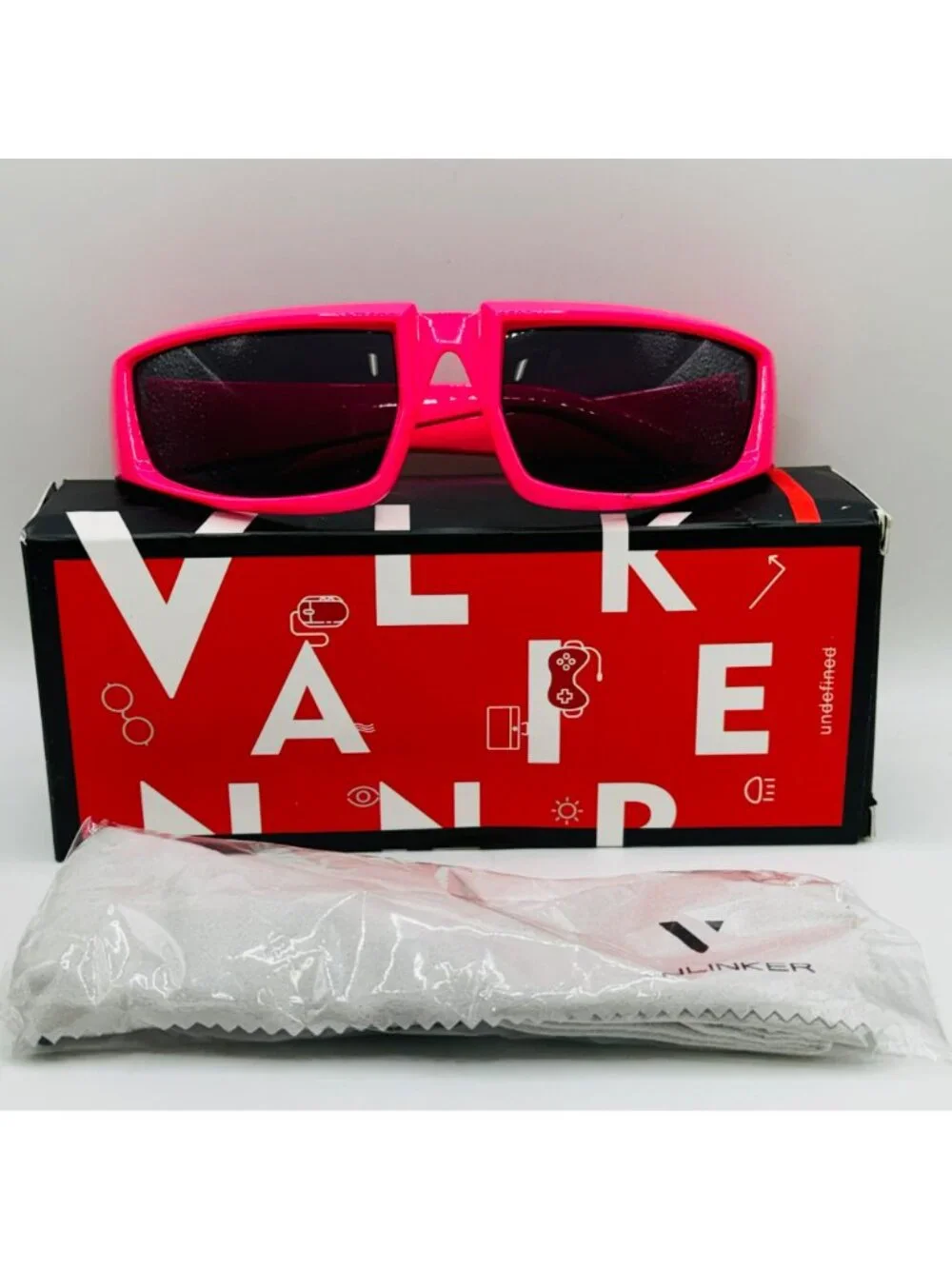 Undefined - Pink Glasses for eye protection during Game play